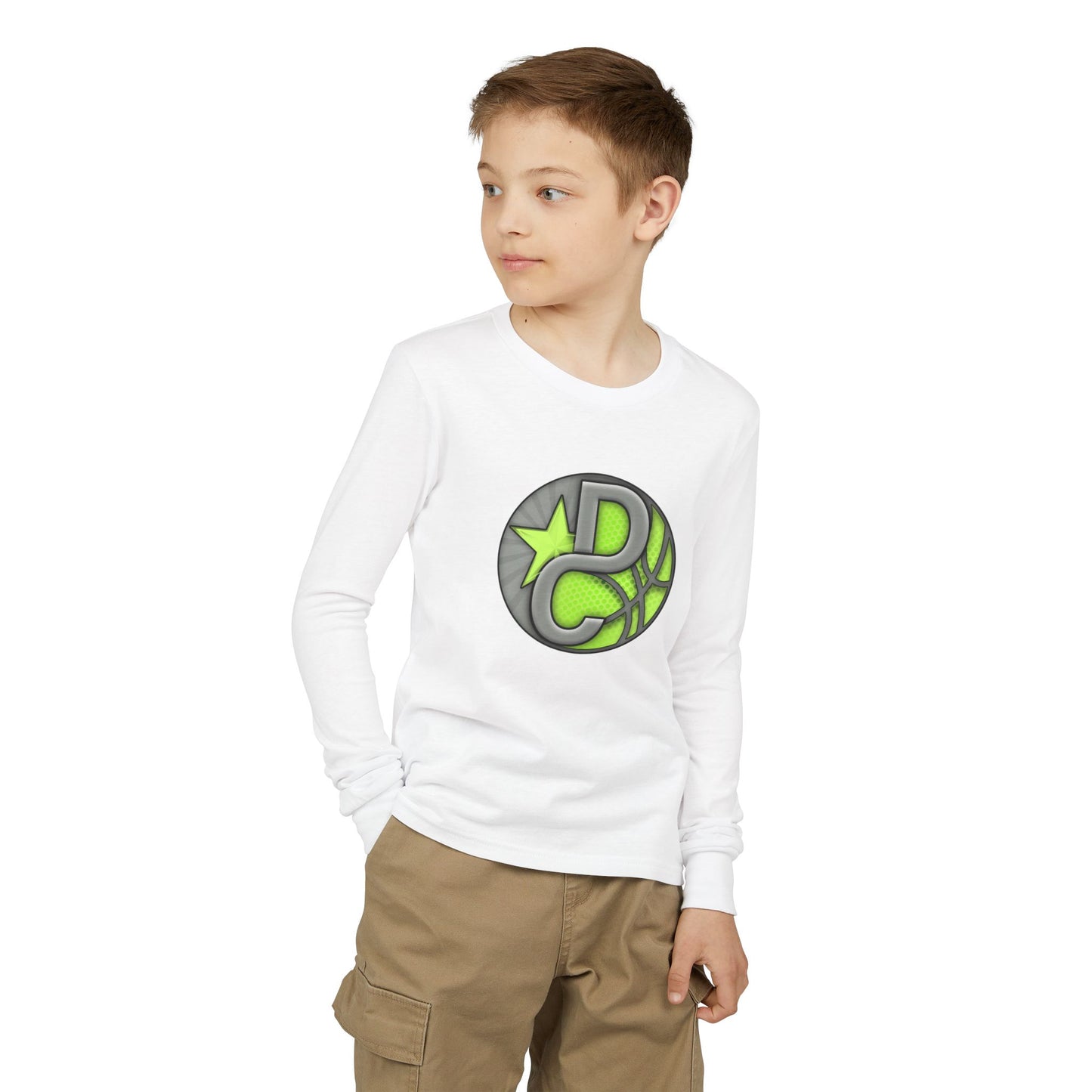 YOUTH Long Sleeve Basic DC logo Tee