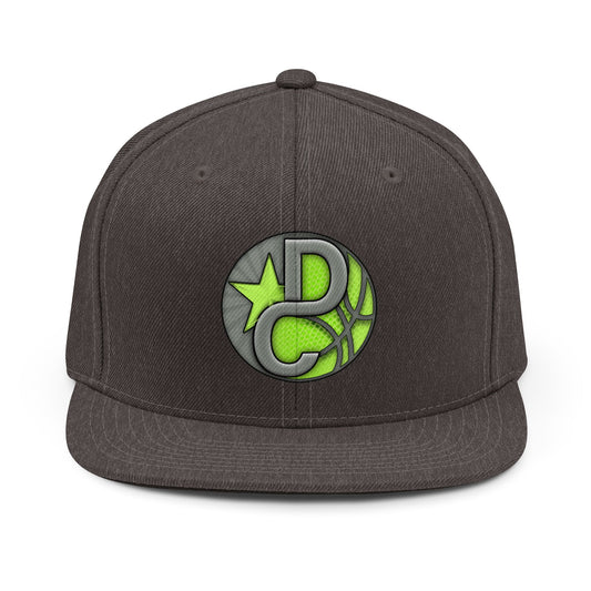 DC Neon Basketball Snapback Hat
