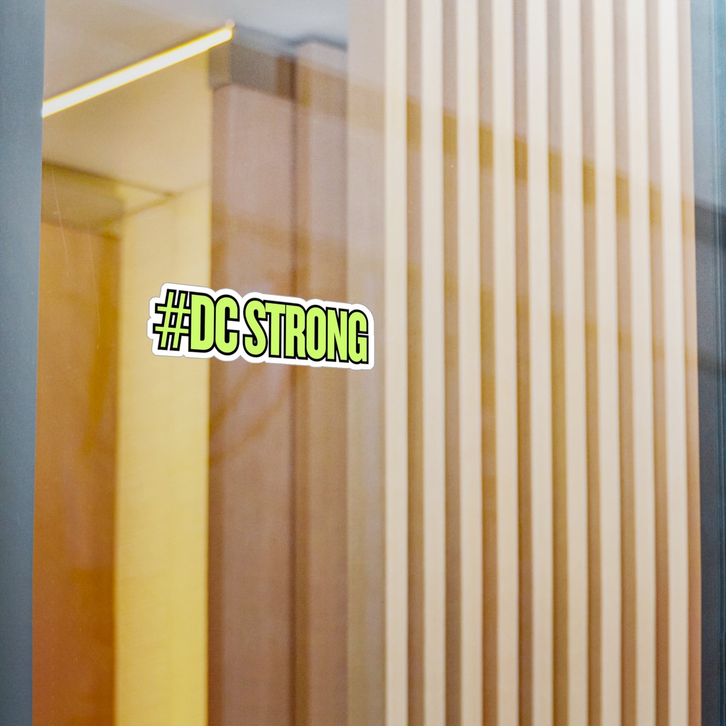 #DC STRONG Sticker/Decal